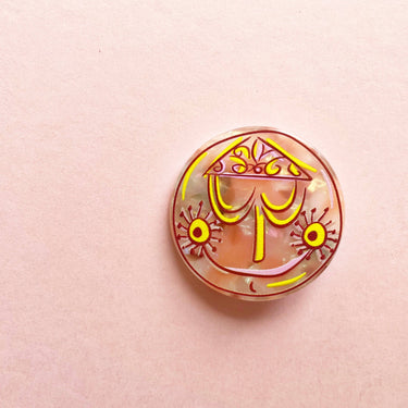 Small World Hair Clip
